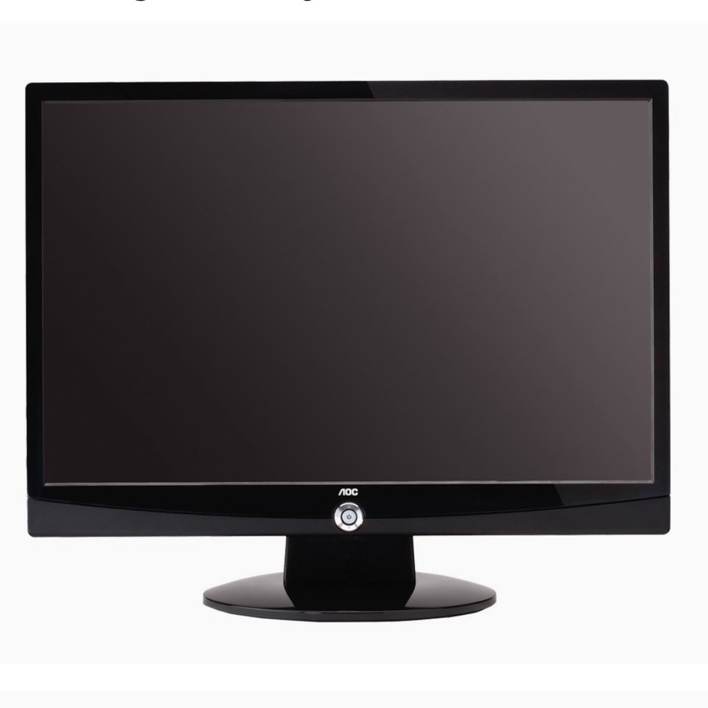 AOC 19” monitor in box